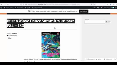 bust a move dance summit 2001 para ps2