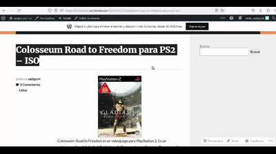 colosseum road to freedom para ps2
