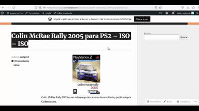 colin mcrae rally 2005 para ps2