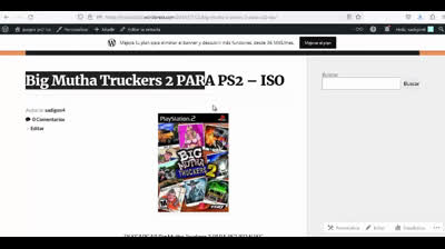 big mutha truckers 2 para ps2