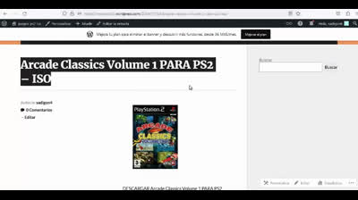arcade classics volume 1 para ps2