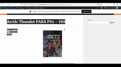 arctic thunder para ps2