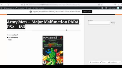 army men major malfunction para ps2
