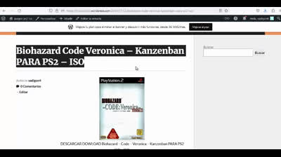 biohazard code veronica kanzenban para ps2