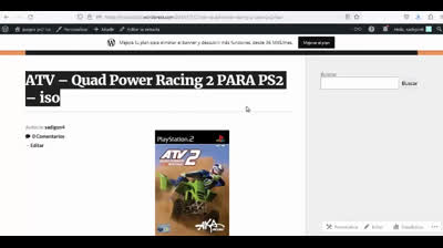 atv quad power racing 2 para ps2