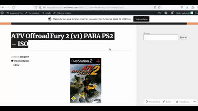 atv offroad fury 2 v1 para ps2