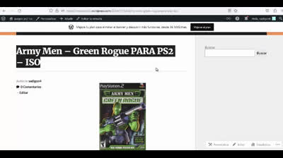 army men green rogue para ps2