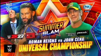 Roman Reigns vs John Cena (Full Match)